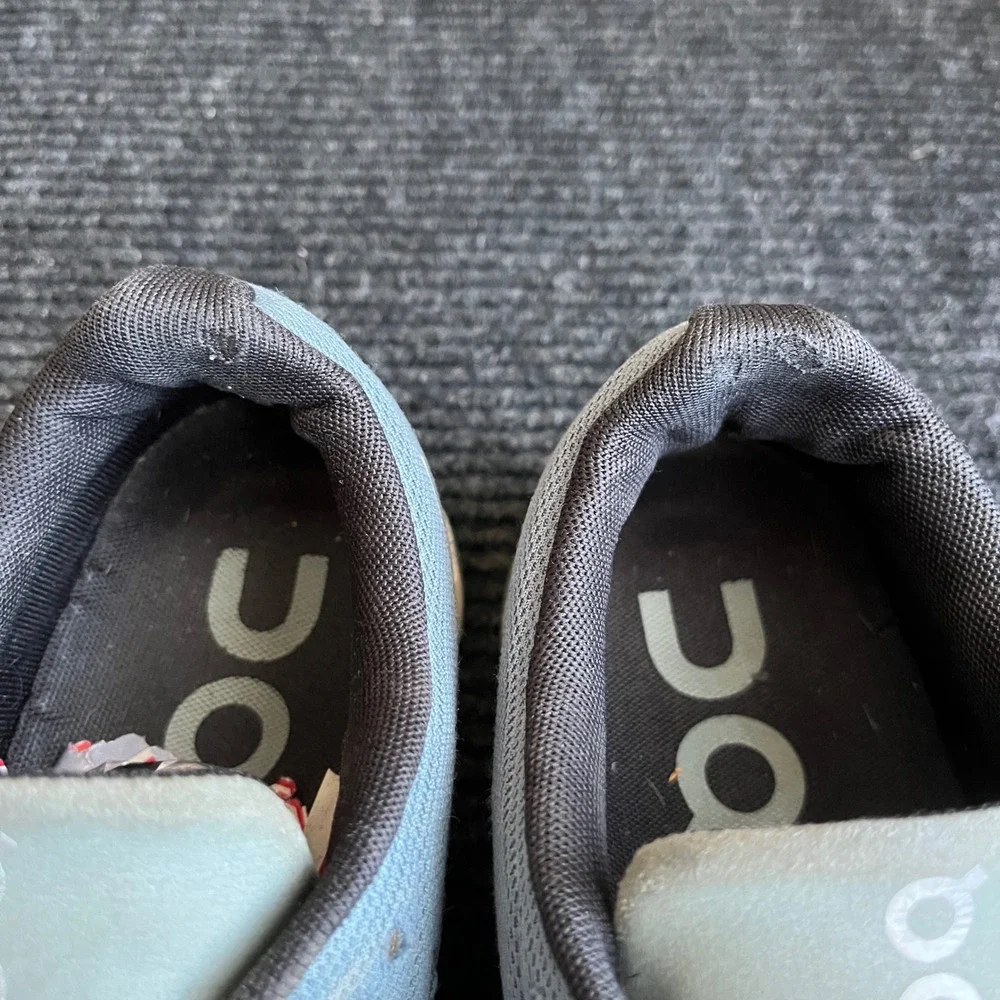 On Cloud Running Shoes Womens 9 Storm Blue Gray Good Speed Laces CloudTec Sole